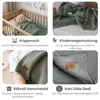 Baby Strickdecke, %100  Baumwolle, Atmungsaktiv 80x100cm Produktbild-Vorschau 3