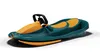 A plastic sled with a steering wheel, shown on a white background. Produktbild-Vorschau