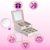 Schmuckschatulle Ring-Organizer mit Schublade - creme Produktbild-Vorschau 34