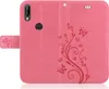 Handytasche für Huawei P20 Lite Blumen Flip Cover Buchhülle Produktbild-Vorschau 4