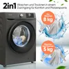 A Bomann washing machine with text overlays highlighting its features. Anteprima dell’immagine prodotto