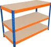 Établi S-Rax à 2 niveaux 150 cm x 45 cm x 90 cm | 300 kg Voir les images du produit 2