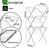 KADAX sušiak "Luchap", vertikálny sušiak s celkovou Náhľad obrázku produktu 3