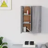 vidaXL TV-Schränke 2 Stk. Grau Sonoma 30,5x30x90 cm Produktbild-Vorschau 9