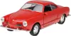 Model 1:34 VW Karmann Ghia Coupe, červený, kvalitný model Náhľad obrázku produktu 2