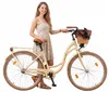 Dallas Bike Fahrrad Mit Weidenkorb - Damenfahrrad 28 Zoll - Produktbild-Vorschau 1