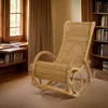 KRINES HOME Relaksujący fotel bujany Luxor wykonany z Podgląd zdjęcia produktu 2