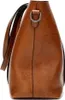 A side view of a brown leather handbag. Produktbild-Vorschau