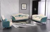 Sofagarnitur Designer Sofa Ledersofa 321 Sitzer Modernes Produktbild-Vorschau 5