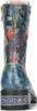 Laura Vita Damen Stiefelette Leder Blumen Muster Produktbild-Vorschau 1