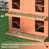 Mucola králikáreň 4 boxy chovné drevené králikáreň malé Náhľad obrázku produktu 2