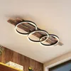 Lindby LED-Deckenleuchte Sentoa, Holz, 100 cm lang, 3.000 K Produktbild-Vorschau 2