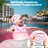 KIDVERSE Badekappe Kinder wasserdicht - Schwimmhaube Kinder Produktbild-Vorschau 4