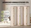 VEVOR 6-teiliger japanischer Raumteiler faltbarer Produktbild-Vorschau 11