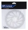 Scheibenbremsscheibe FORCE-2 160 mm, 6-Loch, silber Produktbild-Vorschau 2