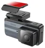 A dash cam and its mounting accessories are shown against a white background. Produktbild-Vorschau
