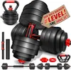 RE:SPORT® Set di manubri 40 kg con kettlebell Manubri Set Anteprima dell’immagine prodotto 1