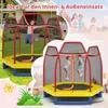 COSTWAY Ø223cm zahradní trampolína s bezpečnostní sítí, Náhled obrázku produktu 8
