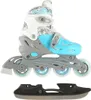 Nils Extreme Roller Skates 2in1 - Pattini da ghiaccio per Anteprima dell’immagine prodotto 31