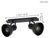 EGLO plafoniera 43432 nero, per 2 x E27, 40 W Anteprima dell’immagine prodotto 2
