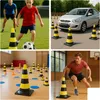 Žlutý/černý kužel - 50 cm Náhled obrázku produktu 3