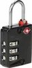 Travelite TSA 3 pezzi blocco combinato TravelSentry Nero Anteprima dell’immagine prodotto 4