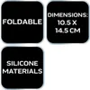 NEO TOOLS Lejek silikonowy elastyczny, składany, 11x14cm Podgląd zdjęcia produktu 2