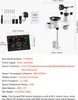 A weather station display and outdoor sensor unit with accompanying accessories and specifications. Podgląd zdjęcia produktu