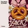 Zack! Aufgebrezelt Brezel Edelweiß Trachtenshirt Lederhose Produktbild-Vorschau 4