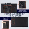 kwmobile 49-50" TV Outdoor TV Abdeckung - Fernseher Hülle Produktbild-Vorschau 5