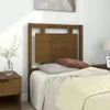 The Living Store Kopfteil Honigbraun 80,5x4x100 cm Produktbild-Vorschau 1