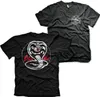Cobra Kai T-Shirt Herren Cobra Kai White Patches schwarz L Produktbild-Vorschau 1