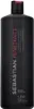 A black bottle of Sebastian Professional Penetraitt Shampoo. Produktbild-Vorschau