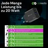 conecto Chargeur USB-C, bloc d'alimentation USB, 2 ports, Voir les images du produit 8
