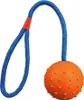 Balle en corde, caoutchouc naturel ø 6/30 cm pétrole/orange Anteprima dell’immagine prodotto 4