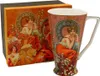 HOME ELEMENTS Tazza 500 ml, Mucha scuro Anteprima dell’immagine prodotto 2