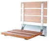Aqualine RAVO Duschklappsitz 32x32,5cm, Bambus Produktbild-Vorschau 2