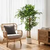 HOMCOM Künstlicher Banyanbaum 120 cm Kunstpflanze mit Produktbild-Vorschau 2