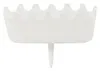 PAPSTAR 84814 PAPSTAR Halter für Zahlenkerzen weiß Anteprima dell’immagine prodotto 3