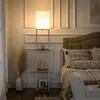HOMCOM Vloerlamp, staande lamp met 3 vakken, E27 fitting, Productafbeelding-voorbeeld 2