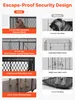 VEVOR Hundekäfig Hochbelastbar 1626x837x1037 mm, Hundebox Produktbild-Vorschau 3