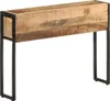 vidaXL Bac à plantes 90x20x68 cm Bois de manguier rugueux Voir les images du produit 5