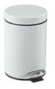 Poubelle à Pédale 3l Blanche Compacte, Hygiénique, Durable Voir les images du produit 2