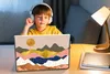 MuchoWow® Laptop Aufkleber Sticker Cover Muster - Gold - Produktbild-Vorschau 3