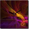 Coloray Uhr auf Leinwand 30x30 cm Wand Uhr Dekoration Produktbild-Vorschau 1