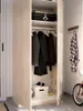 Kleiderschrank Deder, Kleiderbügel für Schlafzimmer, Produktbild-Vorschau 4