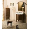 Sapho RETRO spiegel met houten frame, 65x91 cm, beuken Productafbeelding-voorbeeld 3