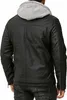 Red Bridge Herren Kunst- Lederjacke Kunstleder Bikerjacke Produktbild-Vorschau 2
