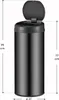 Juskys Automatik Mülleimer mit Sensor 50L für Küche - Produktbild-Vorschau 3
