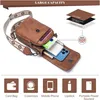MUIIKOLA Handytasche Umhängetasche RFID Damen Leder Z-brown Produktbild-Vorschau 3